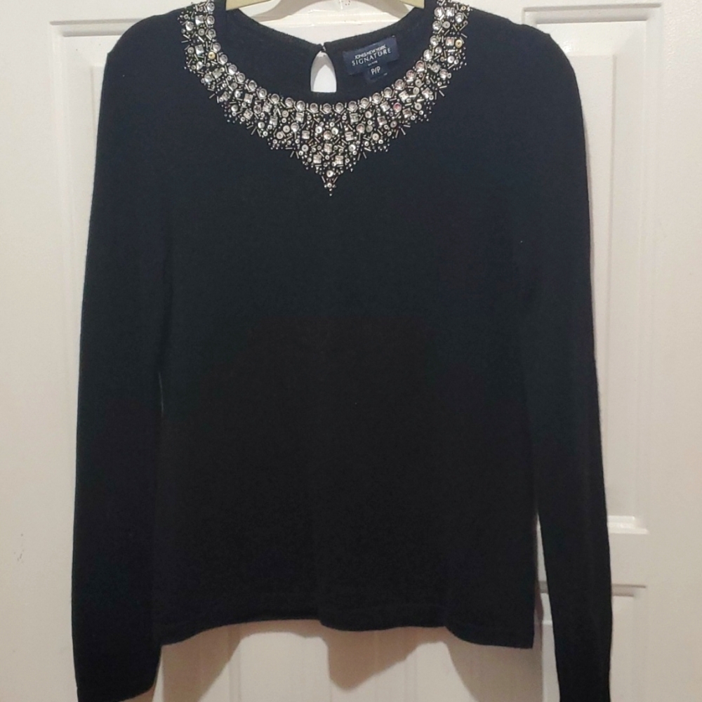 Jones New York Signature sweater Petite